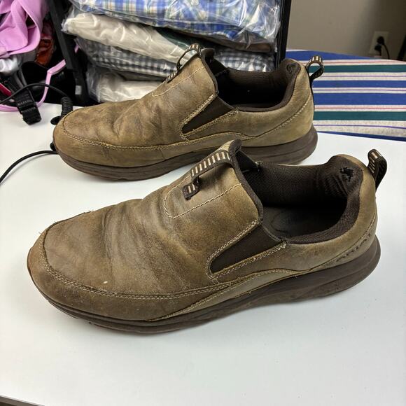 Ariat Spitfire Leather Slip On Shoes Mens 12EE Extra Wide READ Some Wear Utility main image 6